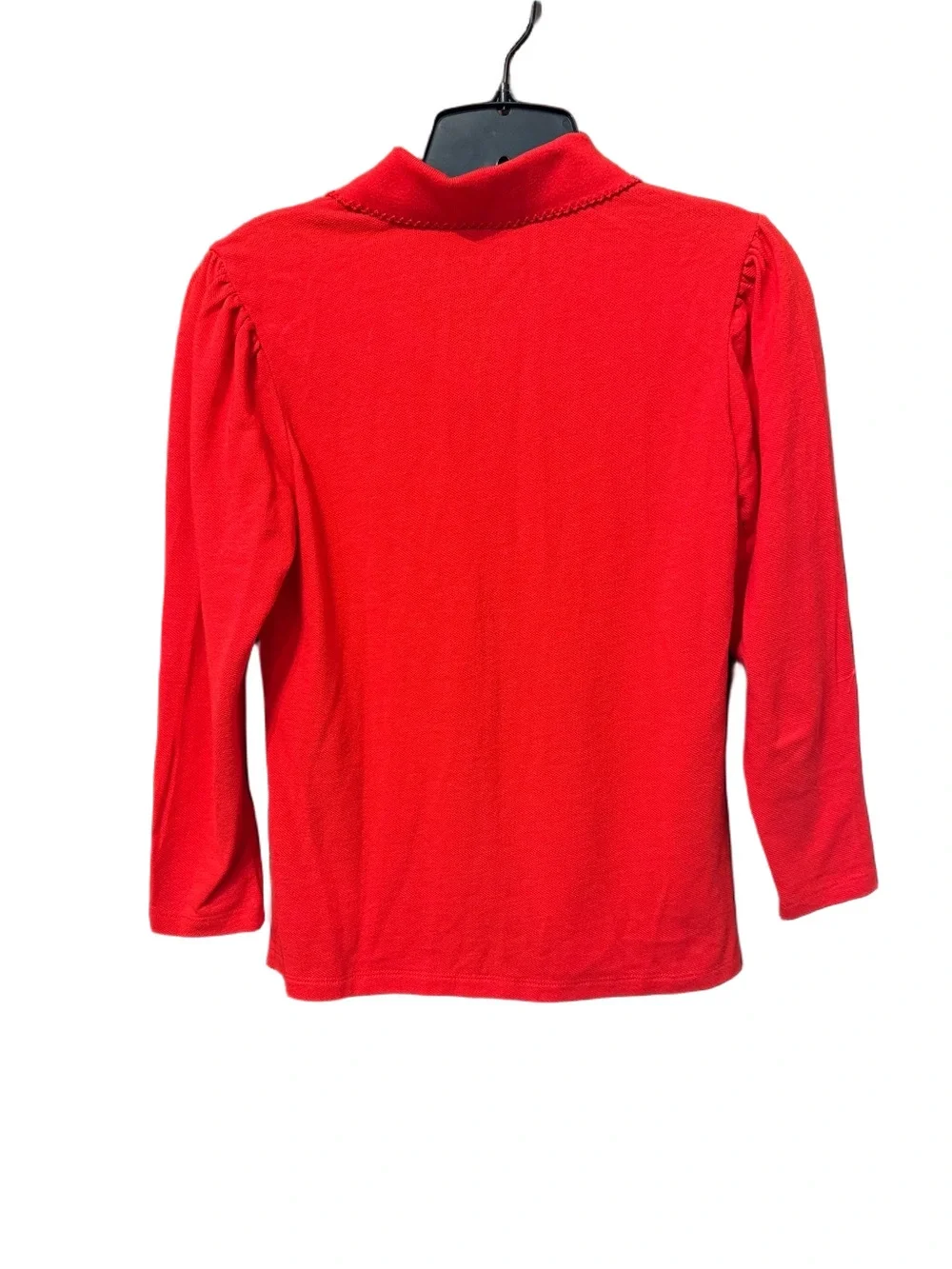 Amazon Essentials Girls' Long-Sleeve Polo Top - Red Size XL New